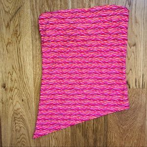asymmetrical strapless tube top bra top moda intl
